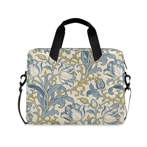 Funda para laptop portátil 15.6 pulg con asa y correa miniatura 1