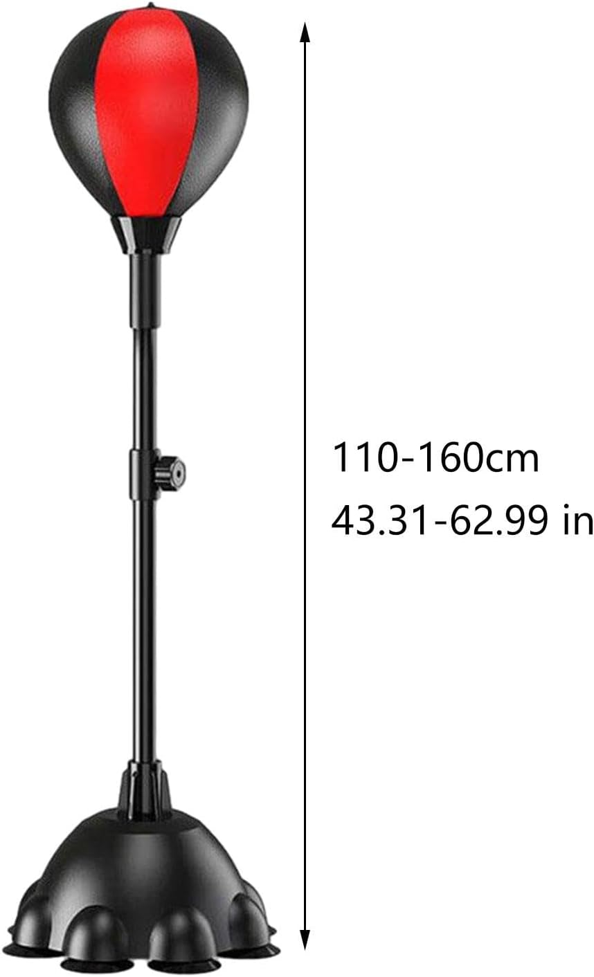 Punching Bag Boxing Bag for Teens Adults Height Adjustable Speed Bag for Training, Boxing Equipment, Fitness