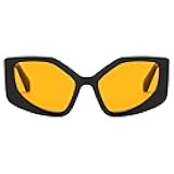 Oversized Cat Eye Sunglasses For Women Men Y2K Jelly Color Futuristic Sun Shades Props For Beach Party Club Eyewear N45