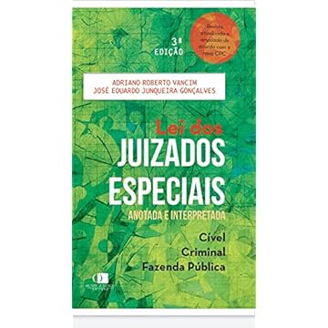 Capa do livro Lei dos Juizados Especiais Anotada e Interpretada 3Ed.2021