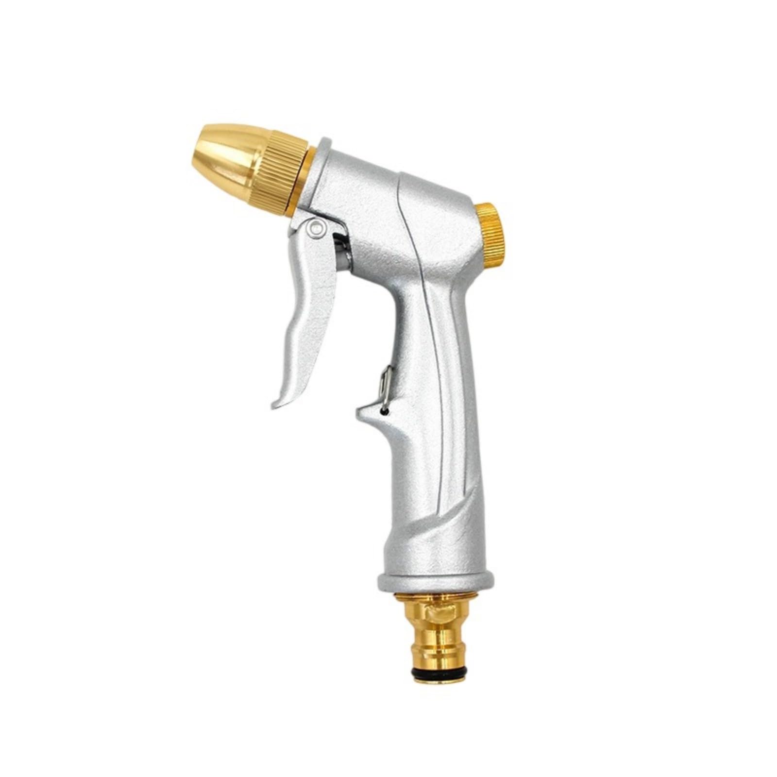 Tsophreniq Metal Water Sprayer High Pressure Watering Car Washing Garden Hose Washing Nozzle Car Wash Sprayer Sprinkler Tool Multipurpose Yard Nozzle