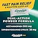 Goody's Nighttime Powder, Pain Reliever & Sleep Aid with Acetaminophen & Diphenhydramine Citrate, Caffeine Free, 16 Count