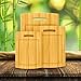 Utopia Kitchen Bamboo Cutting Board Set of 3 Wood Cutting Boards with Juice Groove Large Medium & Small Wooden Cutting Boards for Kitchen Chopping Boards Butcher Block Natural
