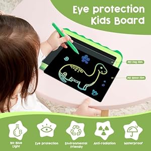 LCD Writing Tablet for Kids, Colorful Toddlers Toys Drawing Board, Educational Kid Toys, Doodle Pad Dinosaur Toys for 2 3 4 5 6 7 8 Year Old Boys Girls Birthday Party Christmas Gifts,8.5inch LCD Writing Tablet for Kids Colorful Toddlers Toys Drawing Board Educational Kid Toys Doodle Pad Dinosaur Toys for 2 3 4 5 6 7 8 Year Old Boys Girls Birthday Party Christmas Gifts85inch