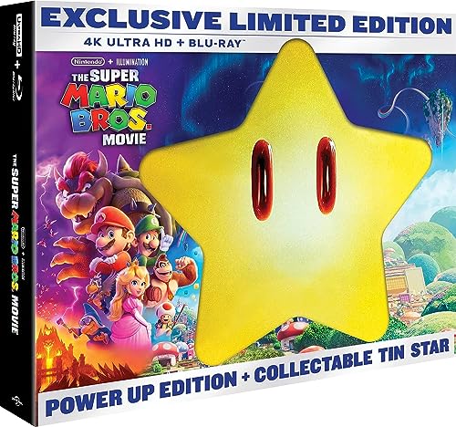Super Mario Bros. Movie Limited Edition Giftset with Collectible Tin Star 4K Ultra HD + Blu-Ray image 4