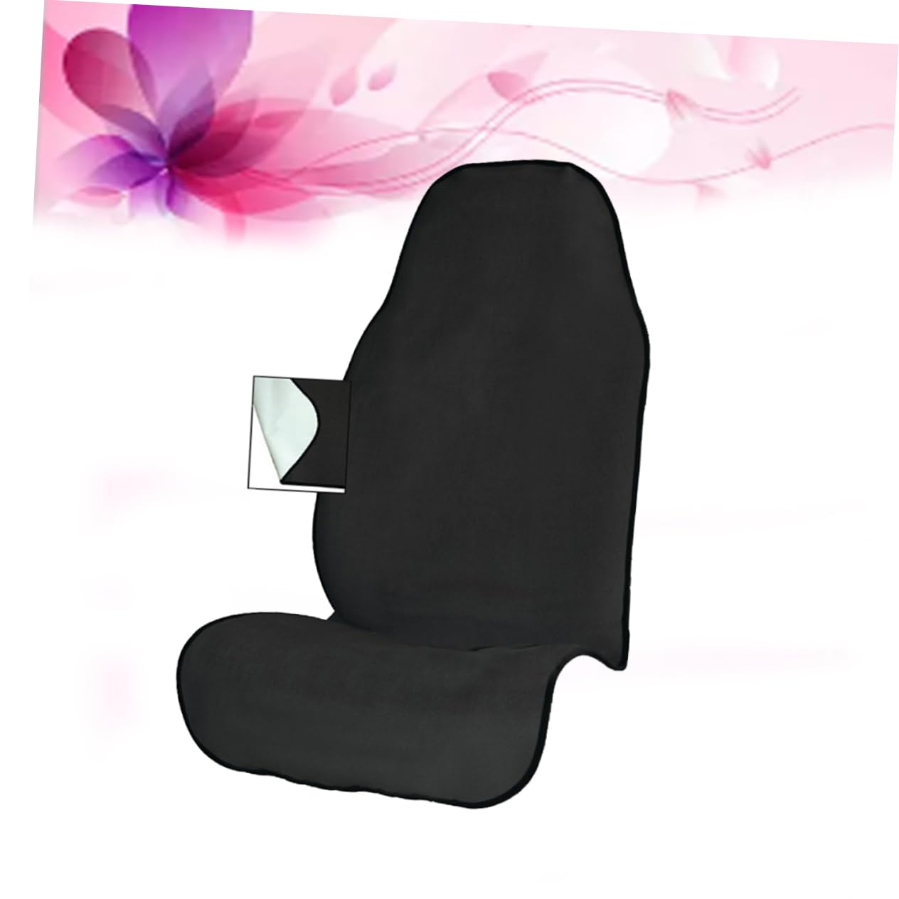 Kisangel 2pièces Housse De Siège Auto Étanche Antidérapante pour Animaux Protecteur pour Voitures Camionnettes Et SUV Noir