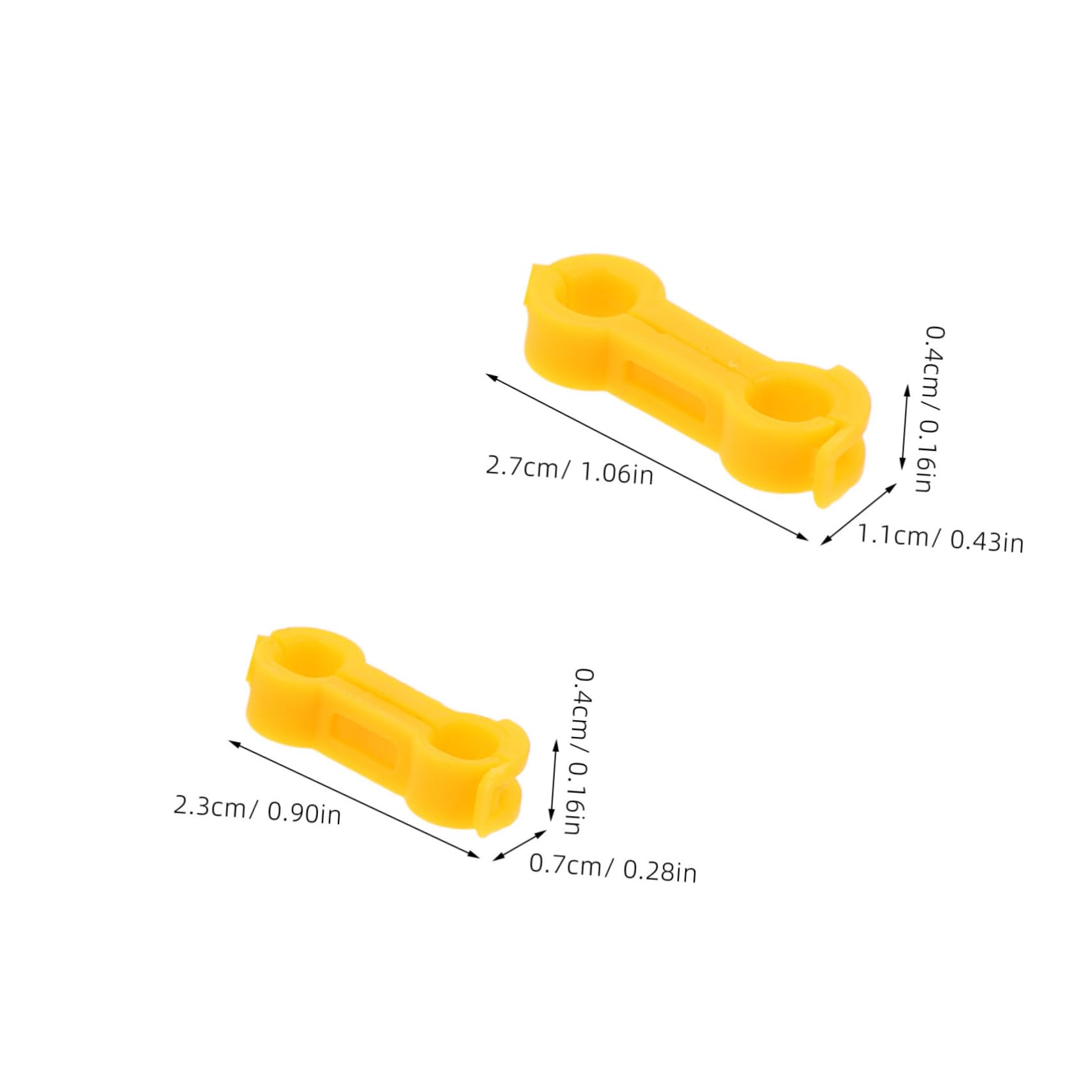 Hemoton 10pcs Bird Foot Alignment Tool Parrot Leg Brace Bird Leg Straightener Foot Ring for Chicken