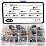Annickee 54PCS Electric Motor Carbon Brushes, Carbon Brushes for Replacement Repair Power Tools and Motors Part, Carbon Brushe for Power Tools Suitable for Electric Hammer Drills, Angle Grinders