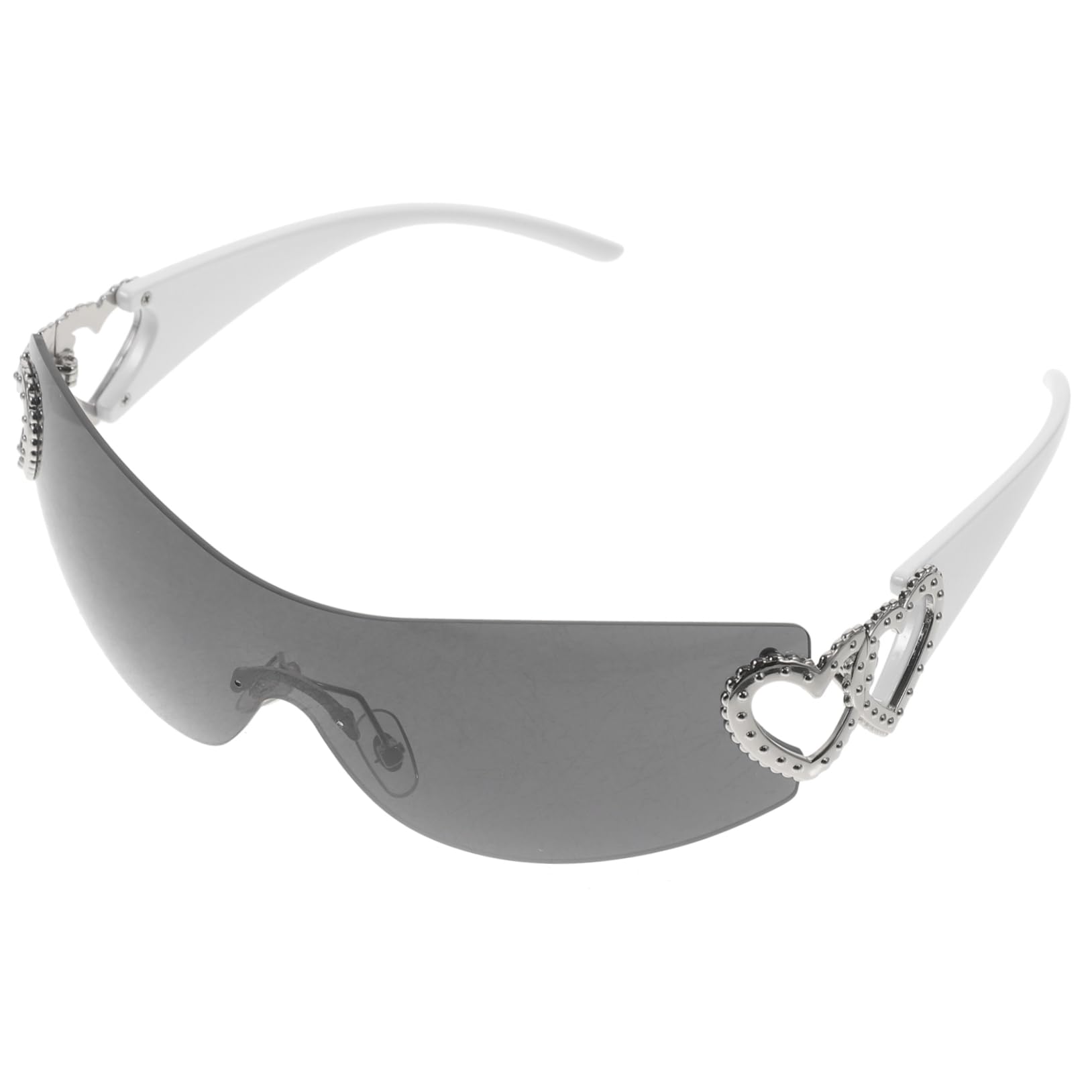 GALPADA Occhiali Da Sole Senza Montatura Love Occhiali Da Sole Senza Montatura Occhiali Da Sole Alla Moda Da Festa Occhiali Da Sole A Cuore a Occhiali Da Sole A Cuore Da