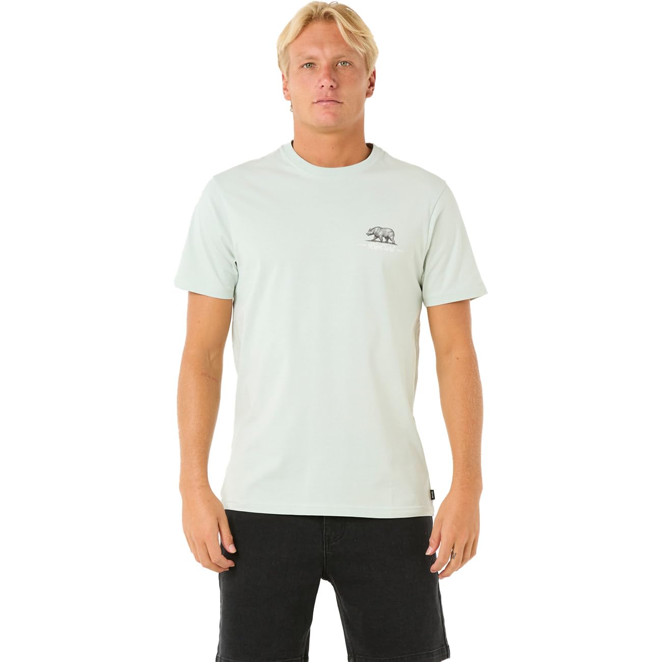 Rip Curl Men's Mint Animals Tee T Shirt Top Size Xxl
