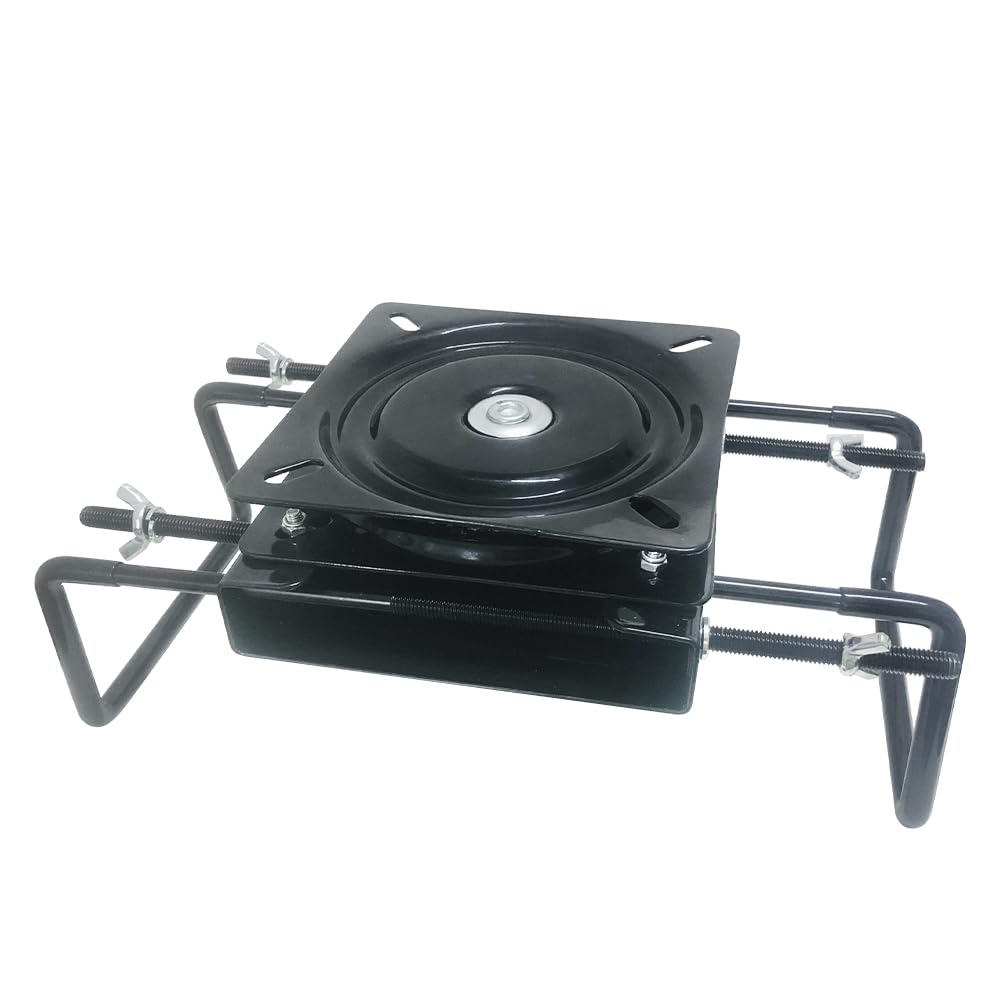 Sebnux Clamp on Boat Seat Mount with Swivel Boat Seat Swivel Ideal for Kayak Jon Boat