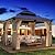 HOMPUS 10x12 FT Hardtop Wood Gazebo, Cedar Wood Frame Gazebo with Double Metal Roof, Outdoor Gazebo with Netting & Curtains, Wooden Gazebos Pavilion for Backyard, Garden, Deck, Gray
