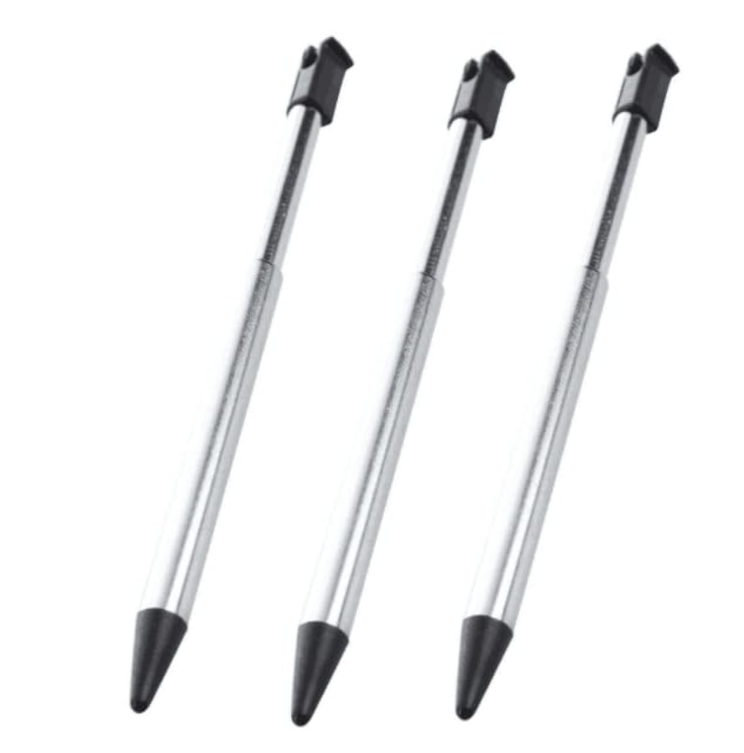 HORNO Retractable Replacement Stylus Touch Pen for Nintendo 3DS-3pcs