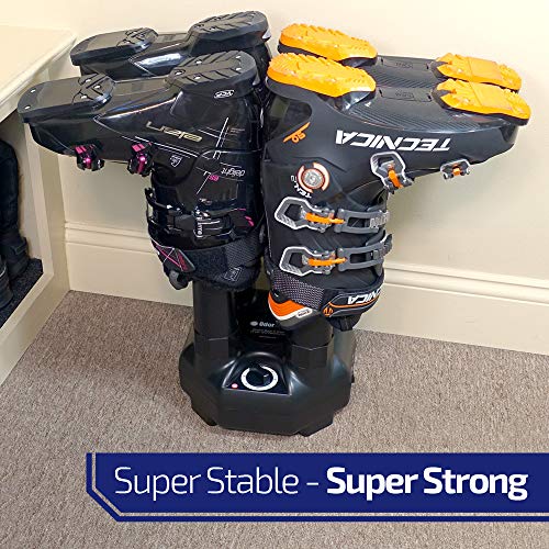 OdorStop Boot and Shoe Dryer and Deodorizer with Heat and High Output Fan (4 Boot) - Thumbnail 4