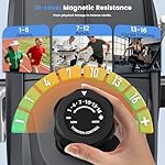 Recumbent Exercise Bike, Recumbent Stationary Bike for Home, Recumbent Bike with 400LB Weight Capacity Whisper-Quiet 16 Levels Magnetic Resistance Heart Rate and Multi-Function LCD Comfortable Seat - Image 4