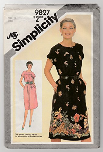 Patrons jupe en biais et pantalon Simplicity 9827 pour créer un look chic de bureau