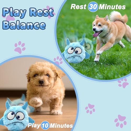 Juguete interactivo para perros con peluche y sonido miniatura 6
