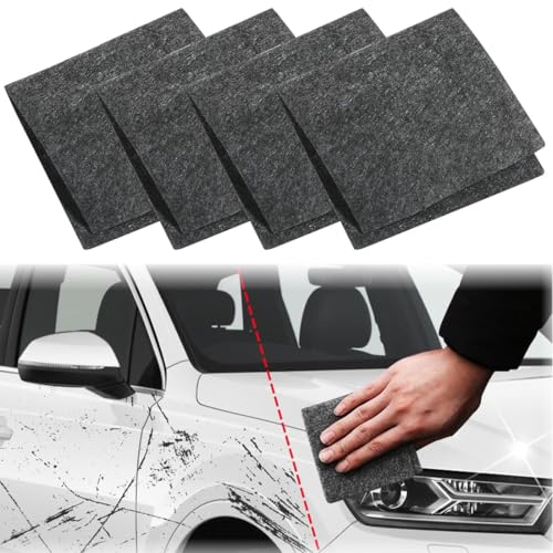 UYVPAER 6 Piezas Paño De Limpieza Nano Sparkle - Juego Paños Mágicos Para Eliminar Arañazos Y Cuidado De La Pintura Del Coche, Compatible Con Colores