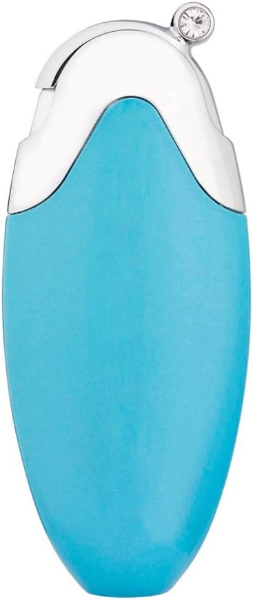 Caseti Aqua Turquoise Travel Perfume Atomizer With Swarovski Crystals