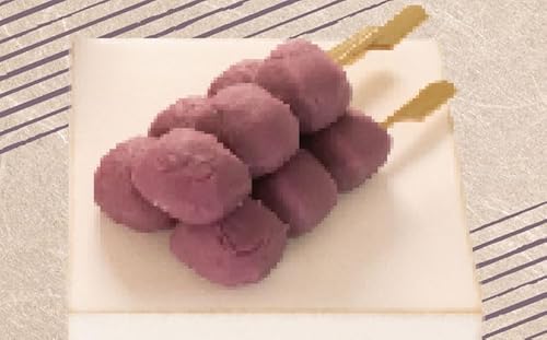 だんご 団子 紫 いも 10本 セット 大容量 冷凍 スイーツ 和 菓子 生菓子 お菓子 お茶 おやつ さつまいも 芋 餡 あんこ