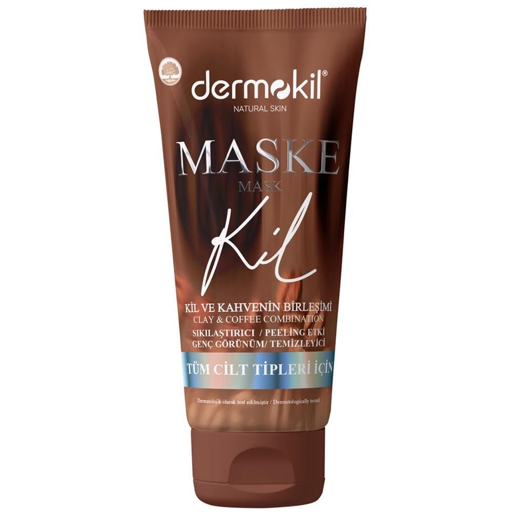 Dermokil Kil Ve Kahve İçerikli Sıkılaştırıcı Etkili Yüz Maske (75 ml)