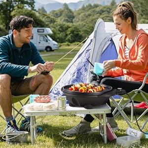 Giantex Electric Grill Indoor Outdoor, Non-stick Grill Griddle Plate, 3 Cooking Zones, Temperature Control, Drip Tray, 1350W 200sq.in BBQ Grill for Balcony Apartments Backyard Party Camping (Red) Giantex Electric Grill Indoor Outdoor Non stick Grill Griddle Plate 3 Cooking Zones Temperature Control Drip Tray 1350W 200sqin BBQ Grill for Balcony Apartments Backyard Party Camping Red