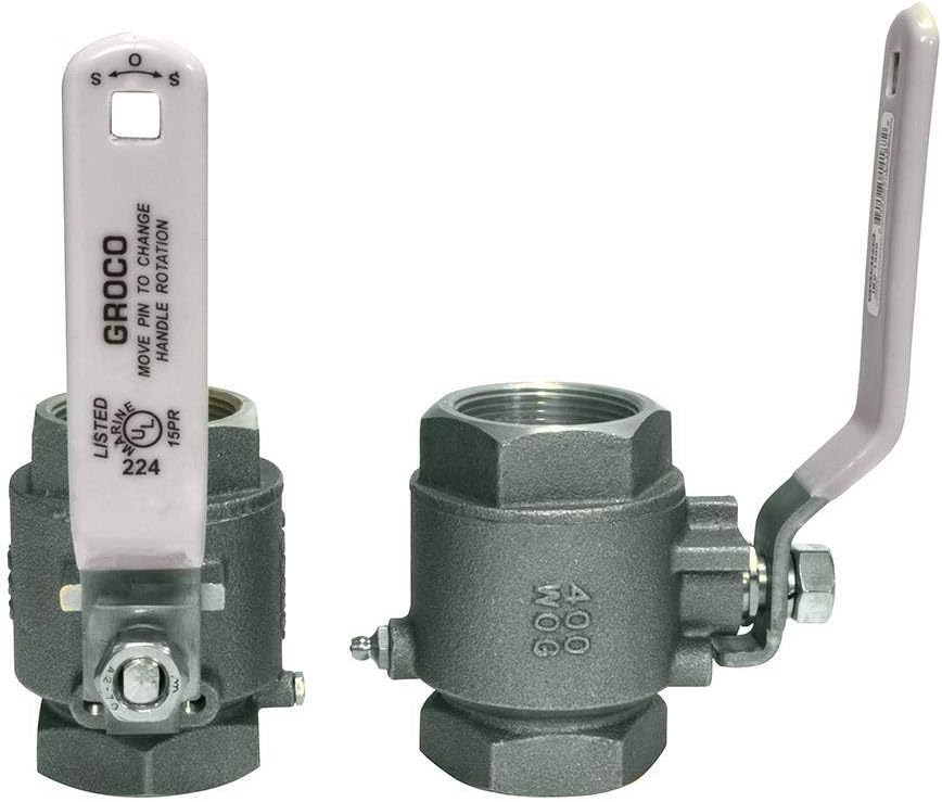 Locking 1-1/2-Inch Stainless Steel Ball Valve