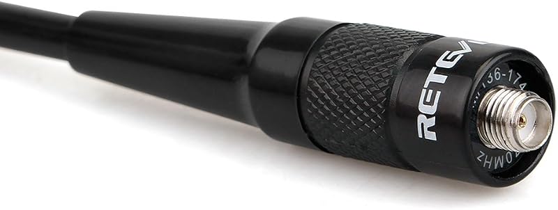 Retevis RHD701 Walkie Talkie Antenna SMA-Female Dual Band VHF/UHF - Nagy Teljesítményű Rádióantenna RT5 RT5R RT7 Baofeng UV-5R Készülékekhez