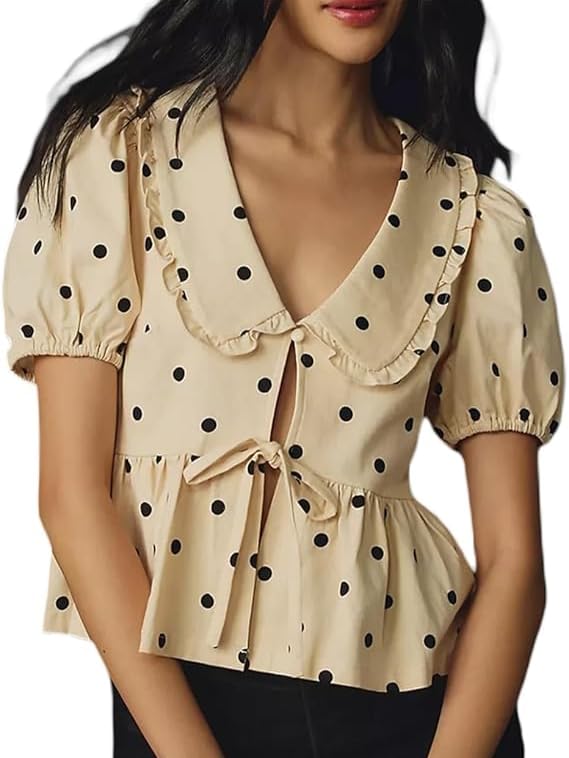 トップス The toe Epidavrou Puff Sleeve Blouse Epidavrou Puff Sleeve Blouse – THE TOÉ
