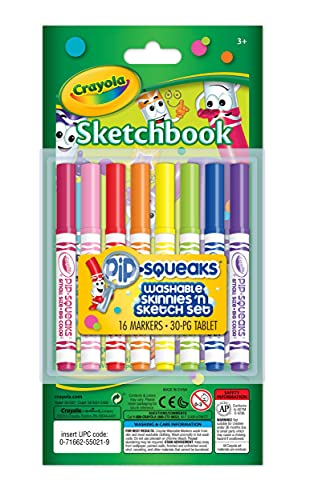 Crayola Pip-Squeaks Skinnies 'n Color Set 58-5021 : cadeau d'anniversaire créatif original