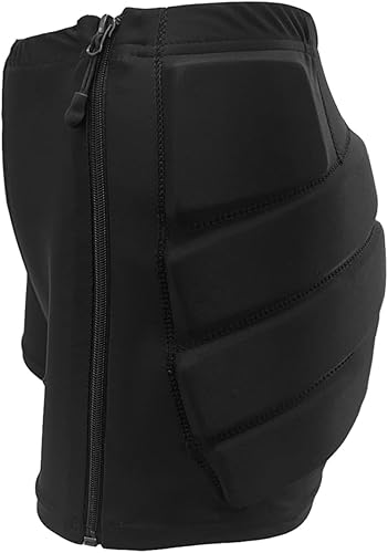 Miniatura 2 de Topeter Pantalones cortos protectores acolchados para patinaje, pantalones cortos de impacto de snowboard para esquí, almohadillas protectoras de