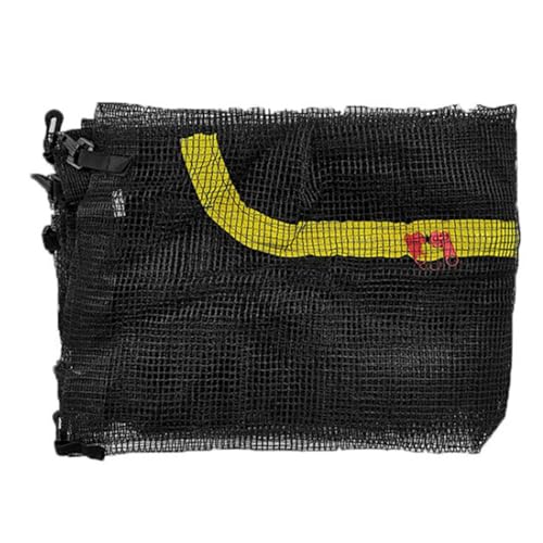 RPFROP Red de repuesto para cama elástica con marco redondo, red transpirable para cama elástica, accesorios para trampolín