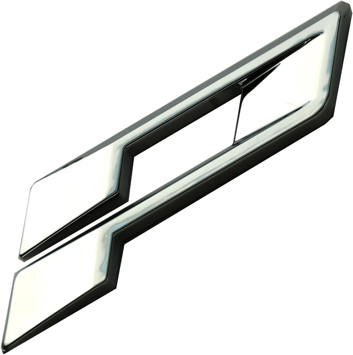 1Pc New P Emblem Car Badge Decal Sticker Replacement for Escalade ESV XTS Platinum - 23432566 (Chrome)