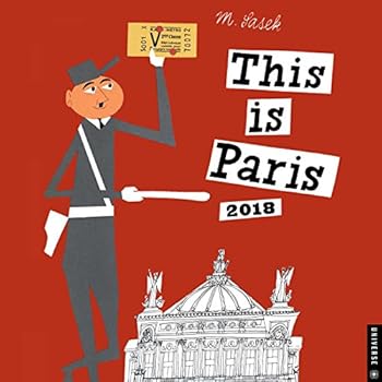 This is Paris 2018 Wall Calendar