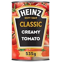 Heinz Classic Creamy Tomato Soup Family Pack Vegetarian Creamy Soup Canned Soup Tinned Soup 535g