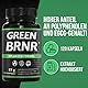 BRNR GREEN BRNR - Grüntee Extrakt hochdosiert 120 Kapseln mit extra viel EGCG + Polyphenole, Green Tea Kapseln, Grüner Kaffee Extrakt, 120 Kapseln