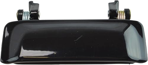 Miniatura 582 de TRQ Manija de la puerta exterior trasera izquierda del lado del conductor negra compatible con Honda Civic 2001-2005