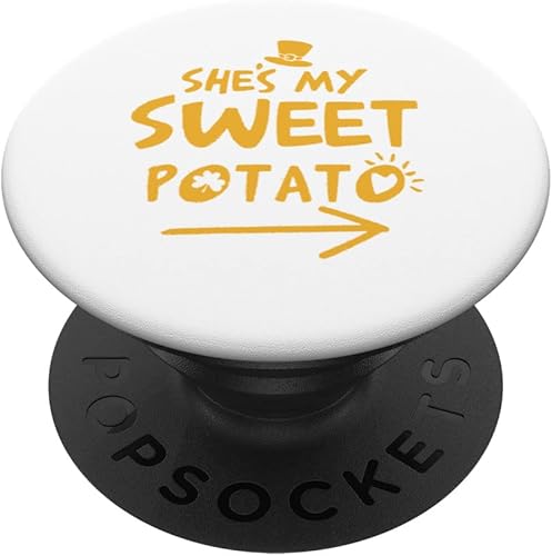She's My Sweet Potato Irish Sweet Pea PopSockets Swappable PopGrip