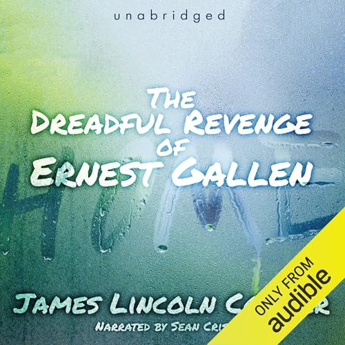 Diseño de la portada del título The Dreadful Revenge of Ernest Gallen