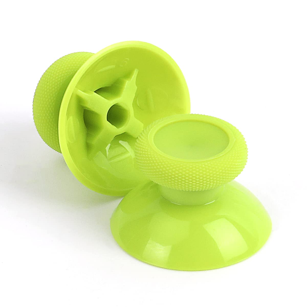 TOMSIN Rubberized Replacement Joysticks for Xbox One/ PS4 Controllers,Thumbsticks Kit for Xbox One S (6 Pcs)(Electric Volt)