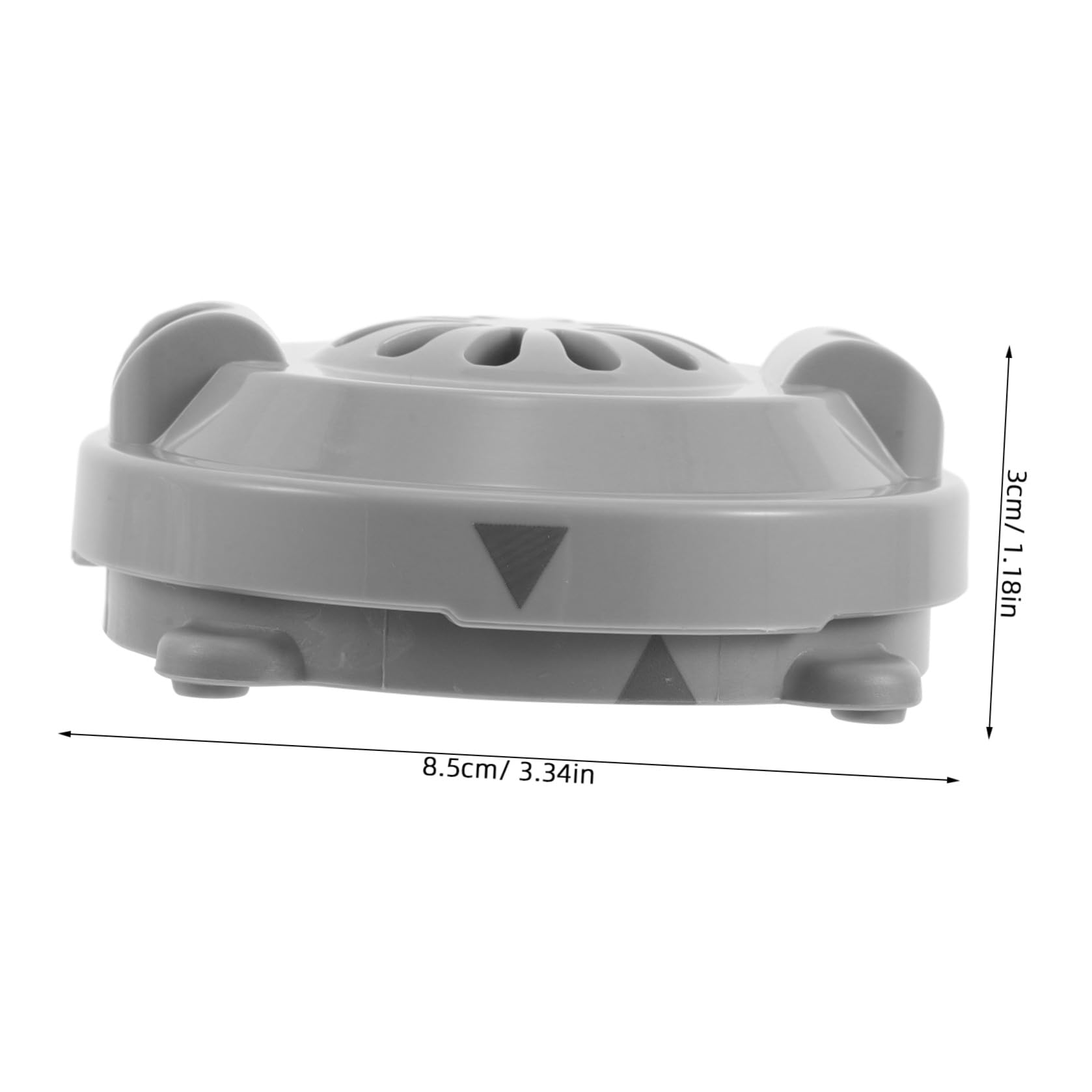 Testina a getto magnetico per vasca da pediluvio, ricambio a 4 pin per poltrona pedicure, compatibilità ampia, per e casa, grigio