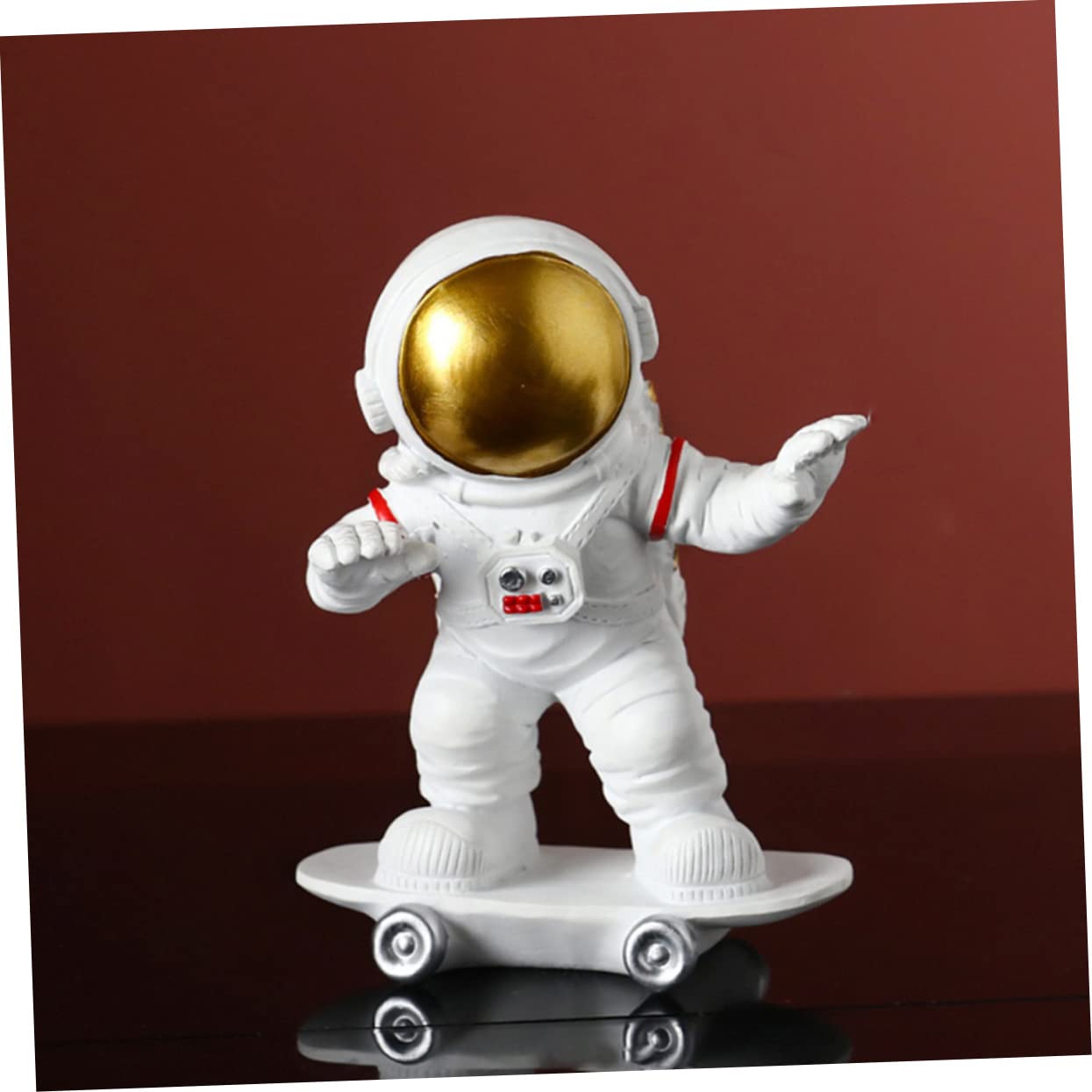Figuritas De Astronauta para Decoración del Hogar Adorable Adorno Espacial Hecho Mano para Habitaciones Infantiles y Colecciones Personales