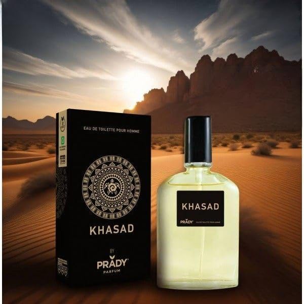 Prady – Eau de Toilette Khasad 90ml – Fragancia masculina...