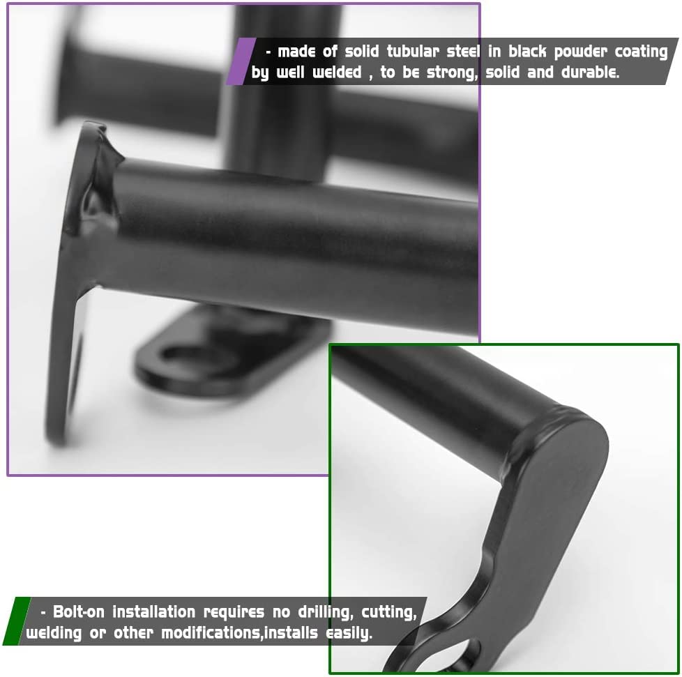 Motorcycle Engine Guard Crash Bar Compatible with BMW G310GS G 310 GS 2017 2018 2019 2020 2021 2022 2023 2024 Highway Falling Bumper Protector Body Frame Protection (Upper+Lower)