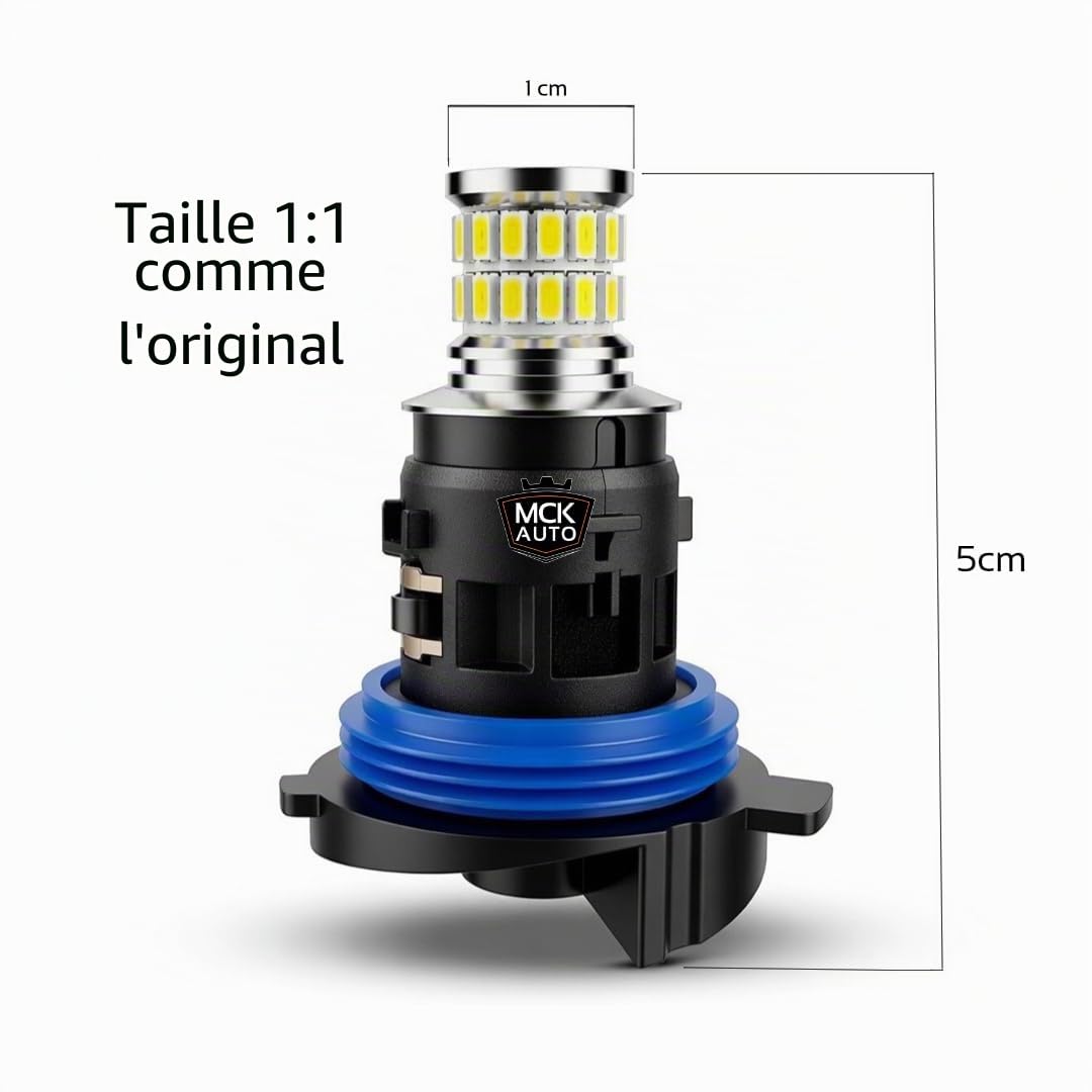 Ampoules LED HP24W CANbus Ambre Orange - Très Lumineuses et Sans Erreur - Améliorez Votre Conduite