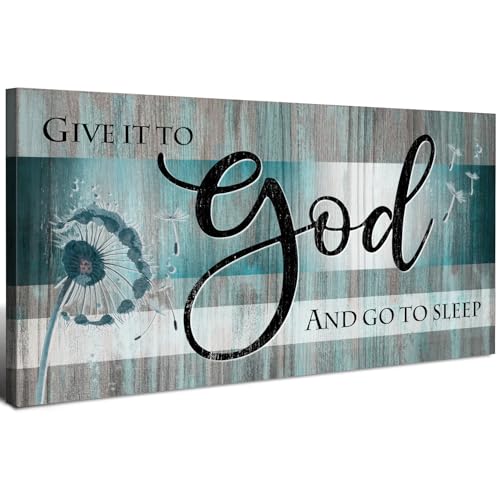 Extra Large Christian Wall Decor Scripture Wall Art Give It