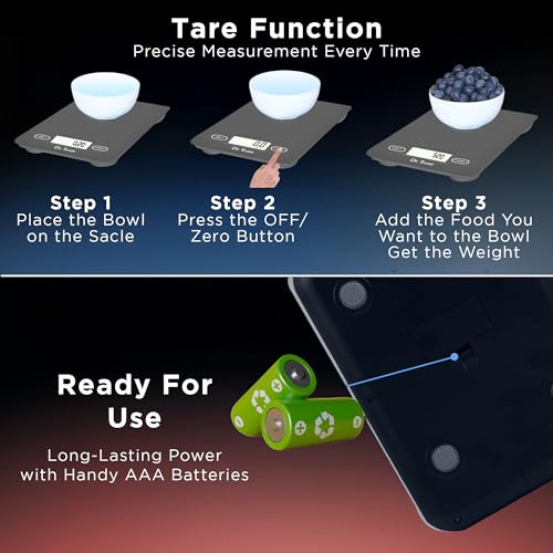 Image of Dr Trust (USA) Electronic Kitchen Digital Scale Weighing Machine - 517 (Gray)