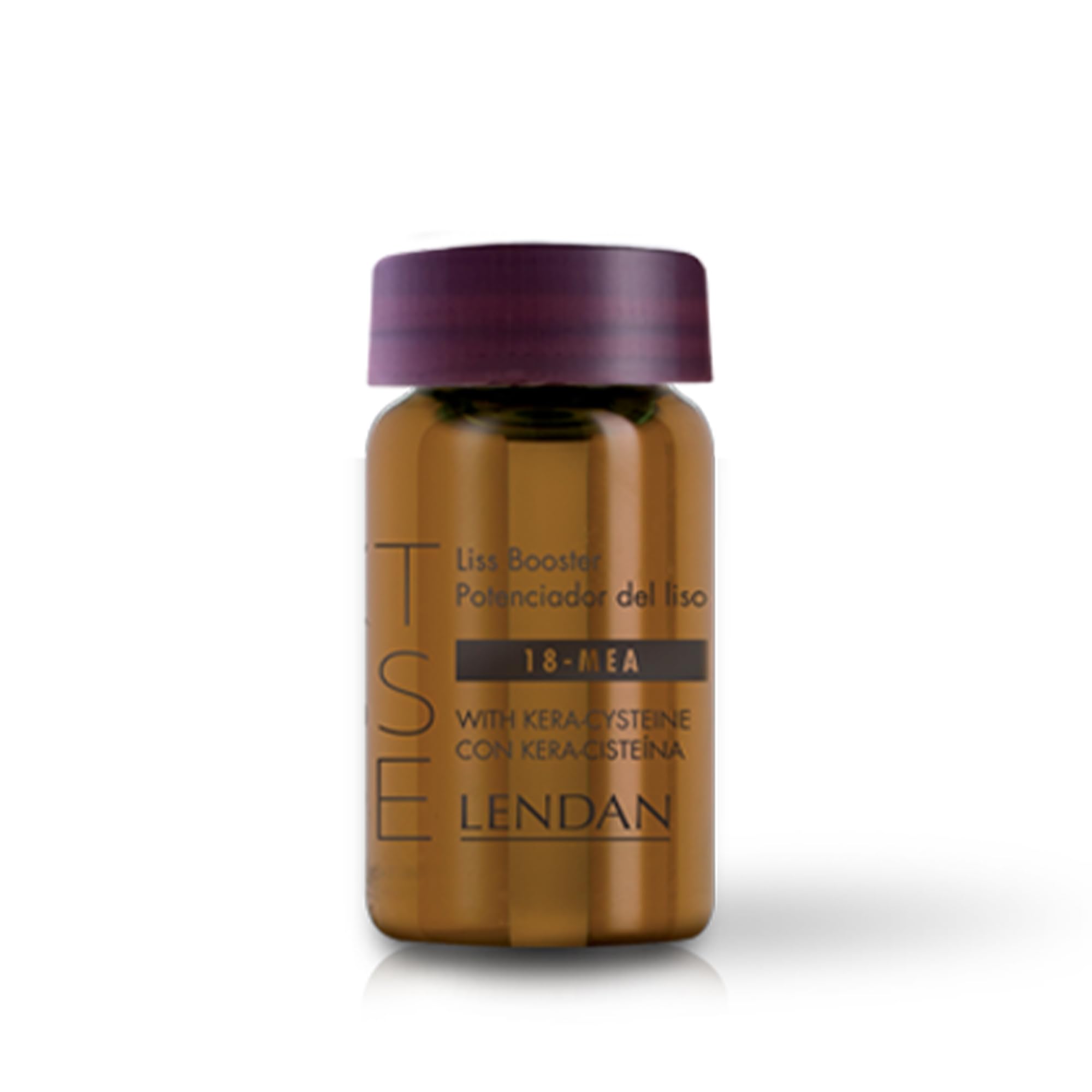 LENDAN - Next Liss Age Smoothing Booster - 6 x 7.6 ml - with 18-MEA and Hydrolyzed Keratin Concentrate - Enhances Professional Hair Straightening Treatment - Formaldehyde-Free