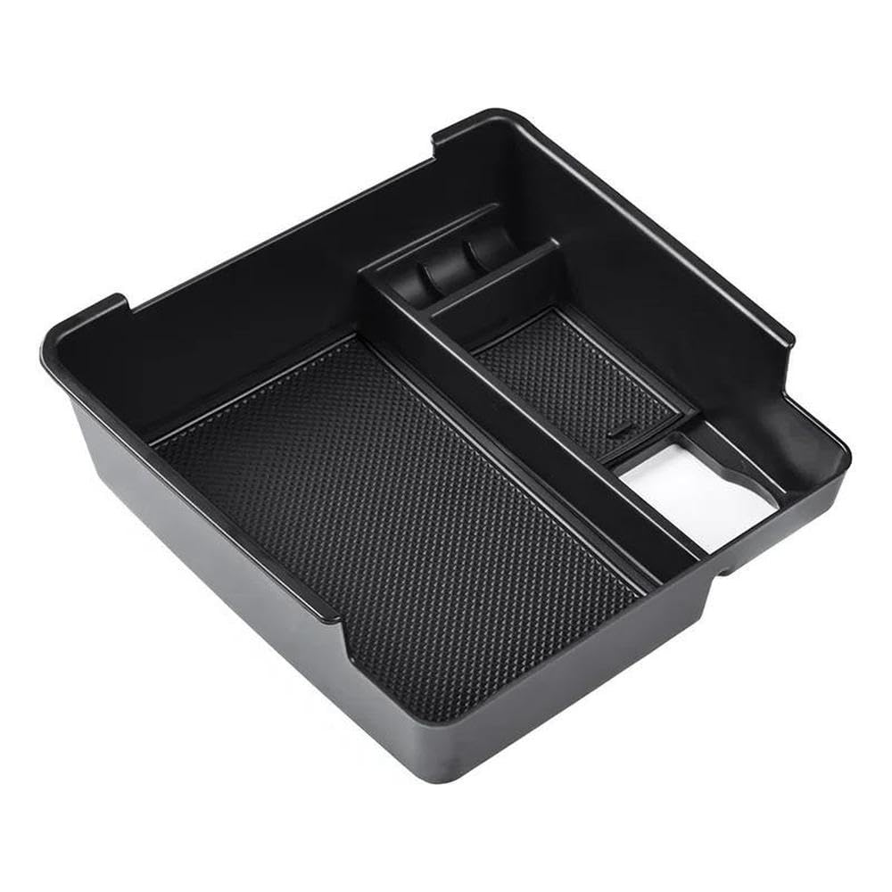 BERTDCX For Frontier 2022-2025 Center Console Organizer Tray Car Parts(Black)