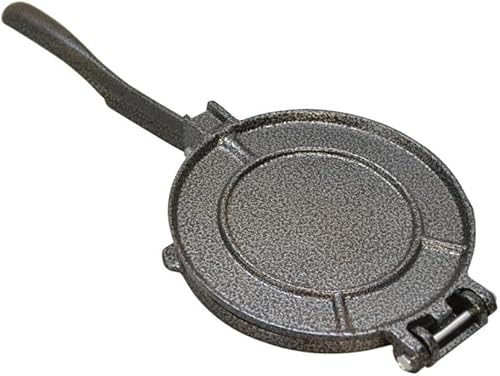 Miniatura 6 de Soro Essentials - Prensa de tortilla de hierro fundido de 7-12 pulgadas, fabricante de tortillas, prensa de tortilla de harina, prensa de rotis,